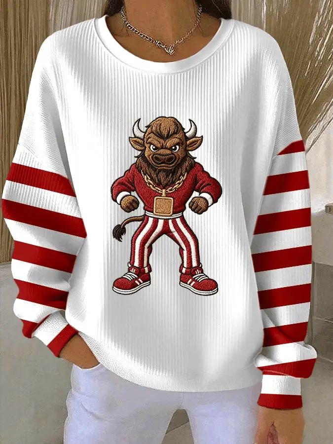 Hoosiers Football Merch Sweatshirt Indiana University Clothing Gift for Indiana Fans