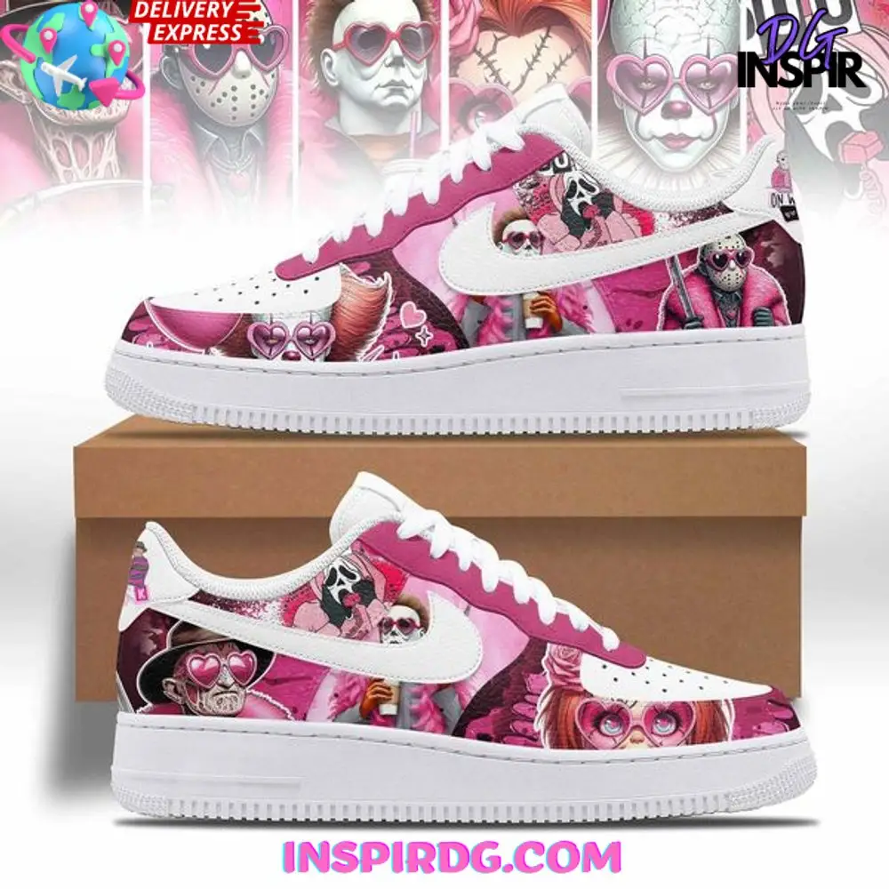 Horror Film Pink Limited Edition Air Force 1 Horror Film Pink Limited Edition Air Force 1 - Image 1