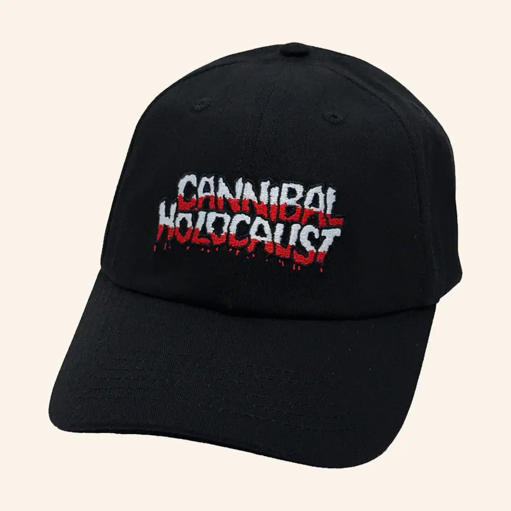 Horror Hats Merch Cannibal Holocaust Embroidered Hat Good Gifts For Boyfriend -WearandDecor Horror Hats Merch Cannibal Holocaust Embroidered Hat Good Gifts For Boyfriend -WearandDecor - Image 1