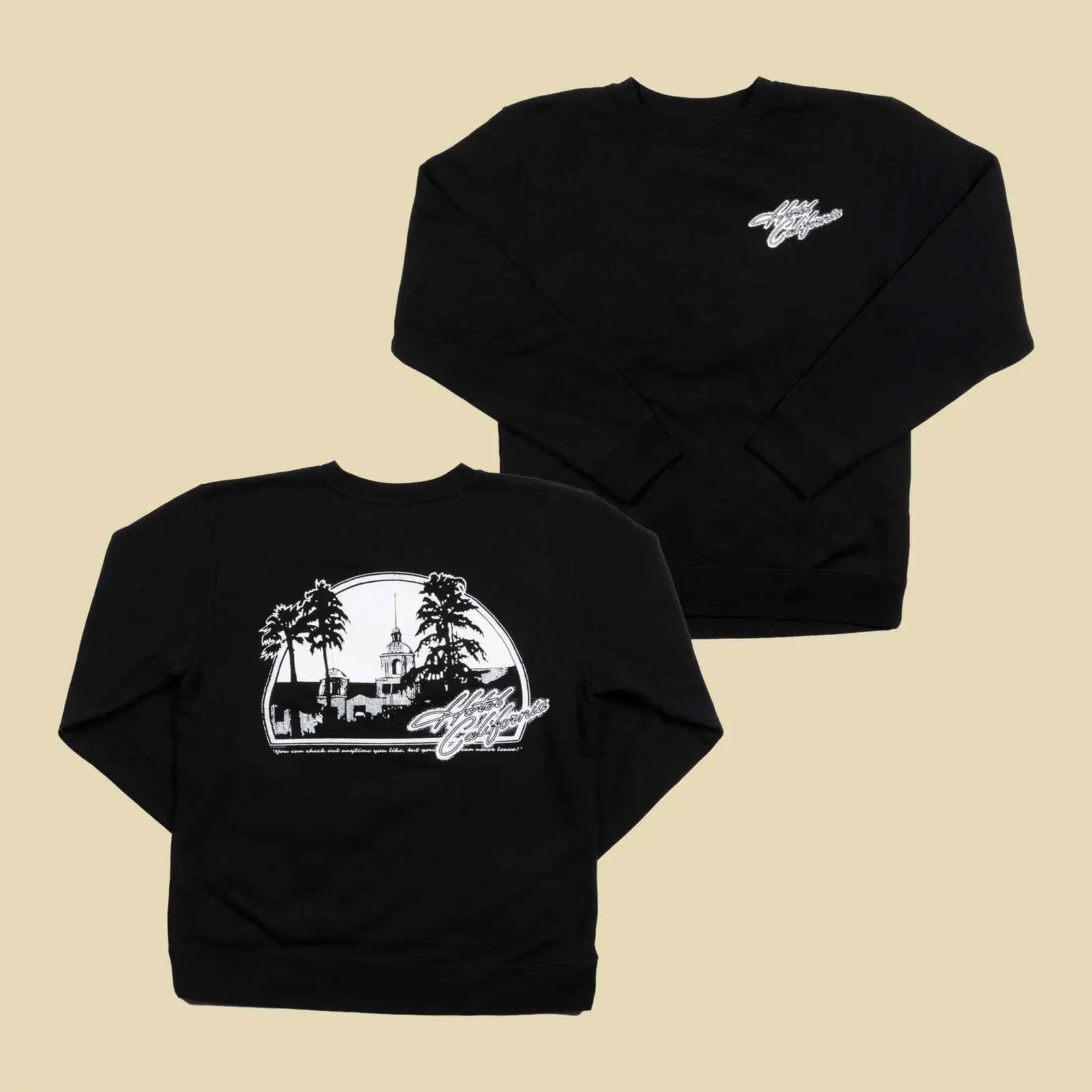 Hotel California Sweatshirt Eagles Band Merch The Long Goodbye Tour Apparel Concert Gifts Hotel California Sweatshirt Eagles Band Merch The Long Goodbye Tour Apparel Concert Gifts - Image 1