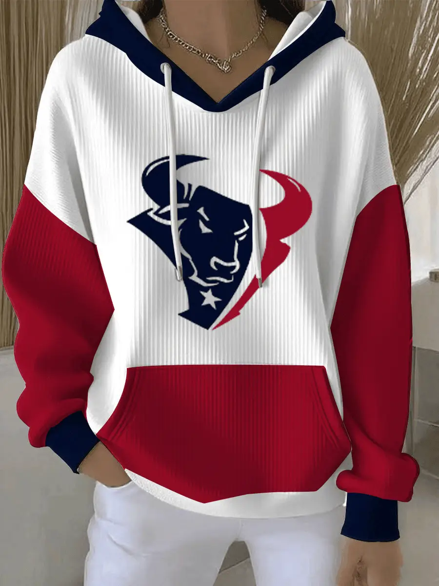 Houston Football Merch Texans Strong Hoodie Houston Rises Clothing Gift