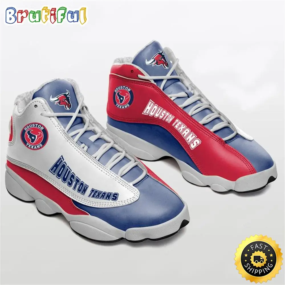 Houston Texans Nfl Ver 1 Air Jordan 13 Sneaker Houston Texans Nfl Ver 1 Air Jordan 13 Sneaker - Image 1