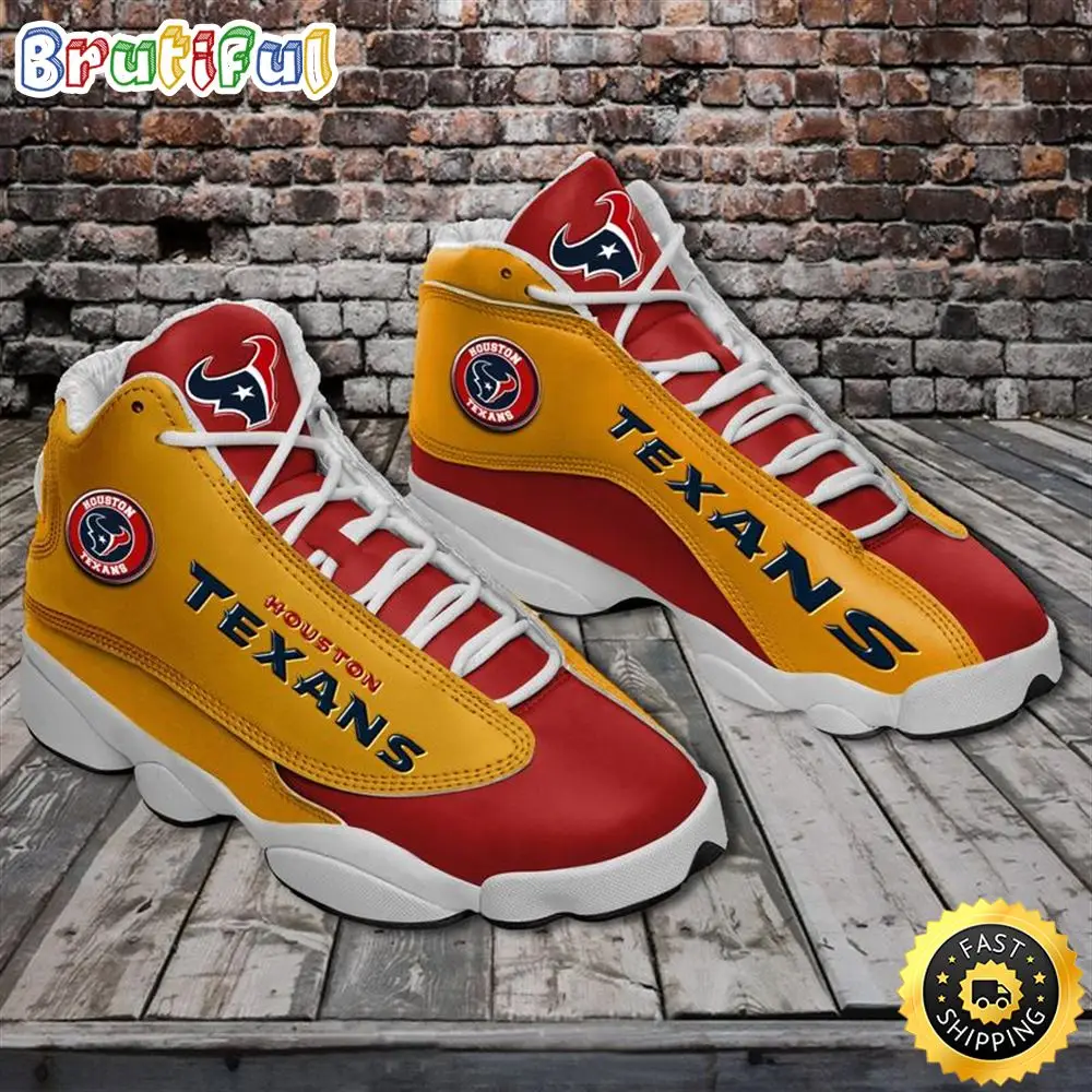 Houston Texans Nfl Ver 3 Air Jordan 13 Sneaker Houston Texans Nfl Ver 3 Air Jordan 13 Sneaker - Image 1