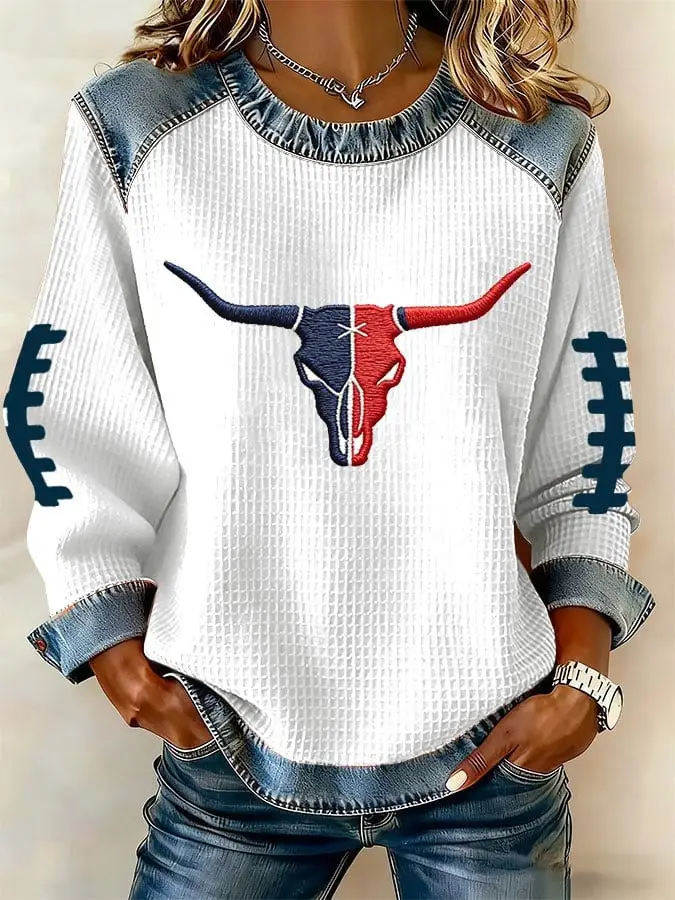Houston Texans Sweatshirt Women?? Game Day Merch Clothing Unique Football Gifts For Texans Fans