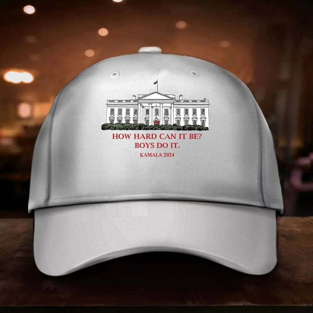 How Hard Can It Be Boys Do It Kamala Harris 2024 Hat Vote Kamala Harris Tim Walz Hat Team Kamala