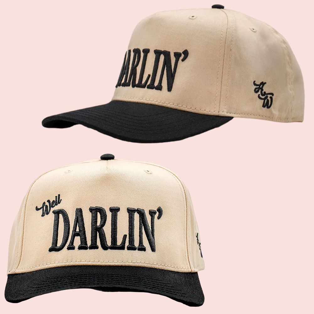 Hudson Westbrook Merch Well Darlin' Two Toned Hat Country Music Lovers Gifts For Him