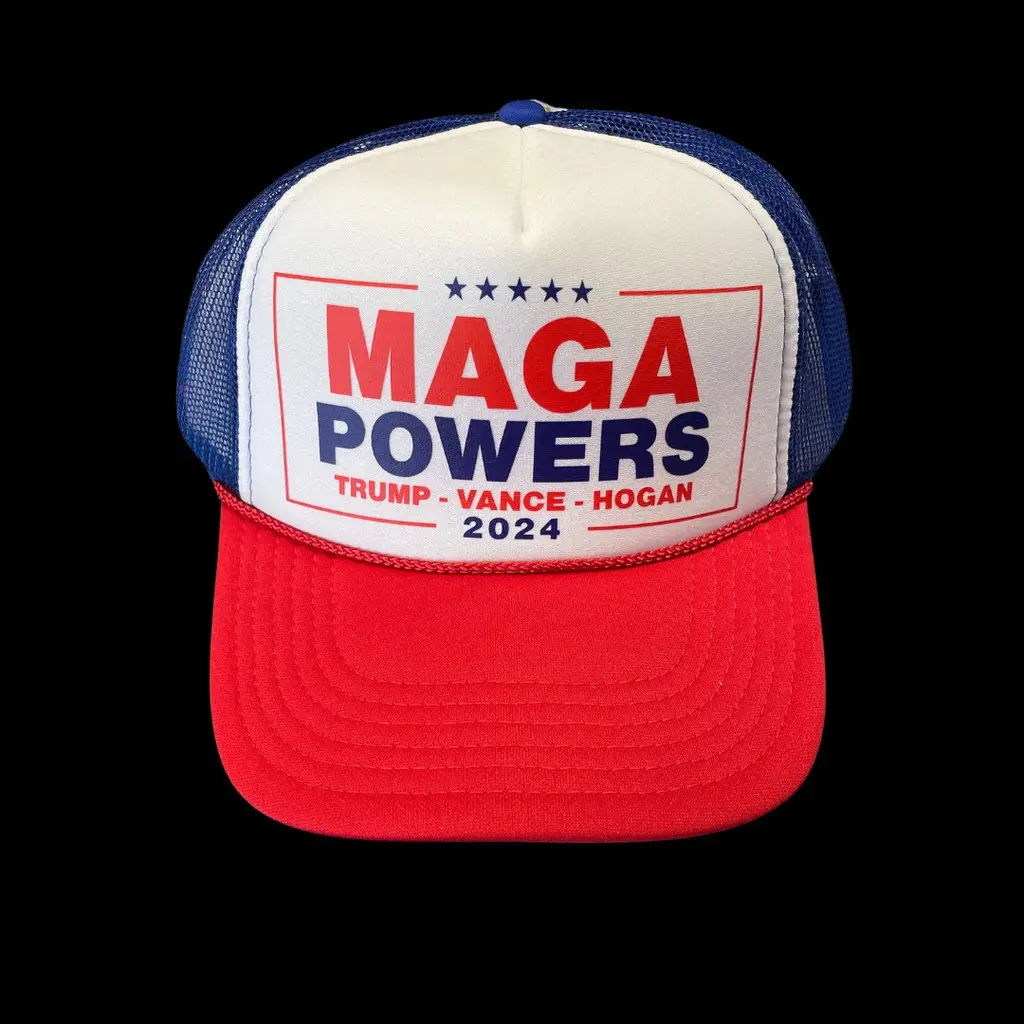 Hulk Hogan MAGA Hat Trump Vance Hogan Hat Patriotic Gifts For Him
