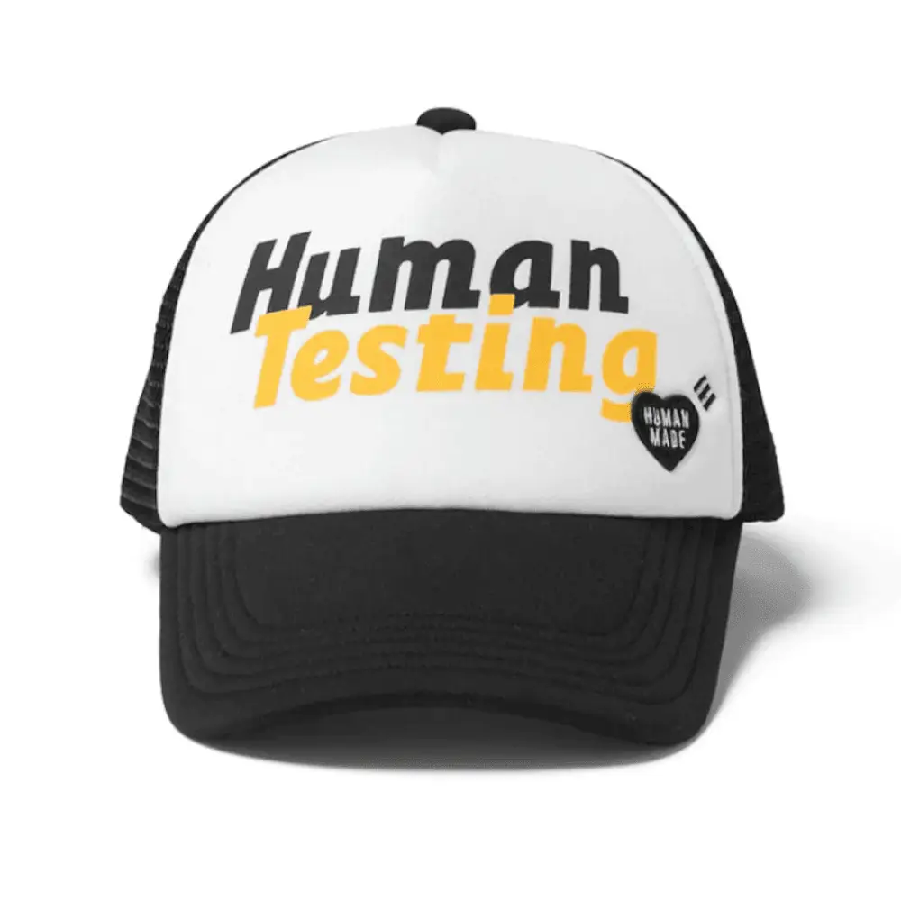 Human Made x Asap Rocky Human Testing Mesh Hat Father's Day Presents For Dad To Be -WearandDecor Human Made x Asap Rocky Human Testing Mesh Hat Father's Day Presents For Dad To Be -WearandDecor - Image 1