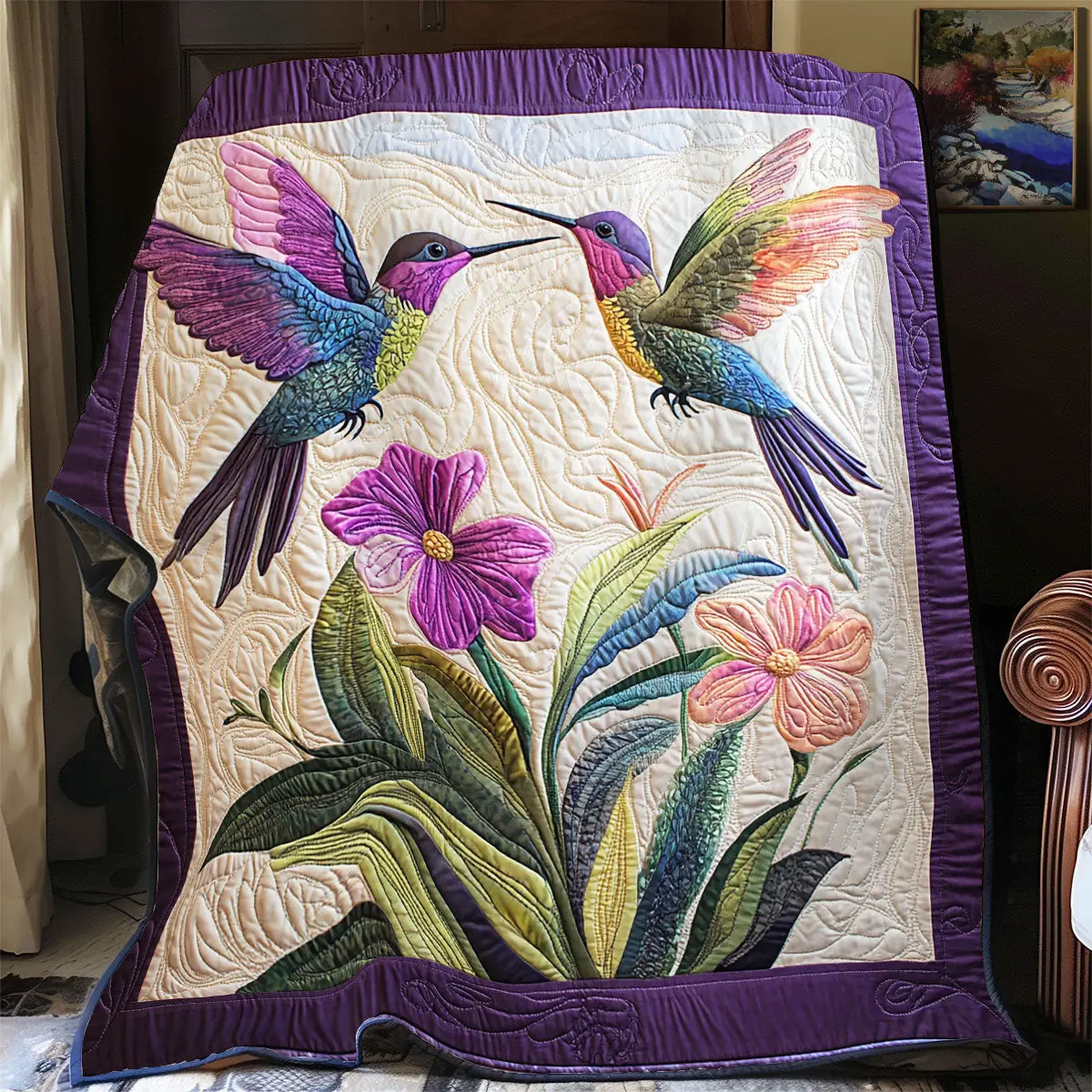 Hummingbird Quilt Blankets Best Mother's Day Gifts For First Time Mom