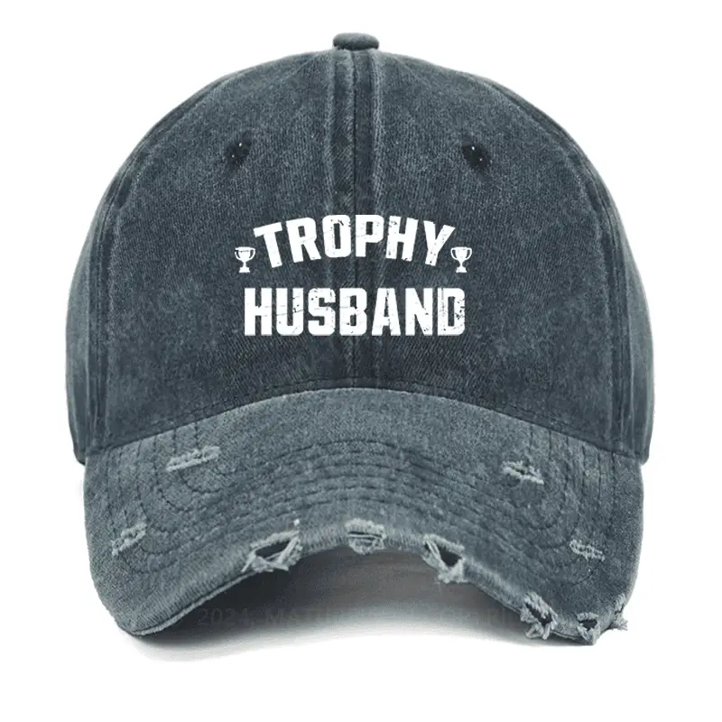Husband Fun Trophy Washed Vintage Cap Men’s Funny Saying Shirt – Sarcastic Graphic Tee Husband Fun Trophy Washed Vintage Cap Men’s Funny Saying Shirt – Sarcastic Graphic Tee - Image 1