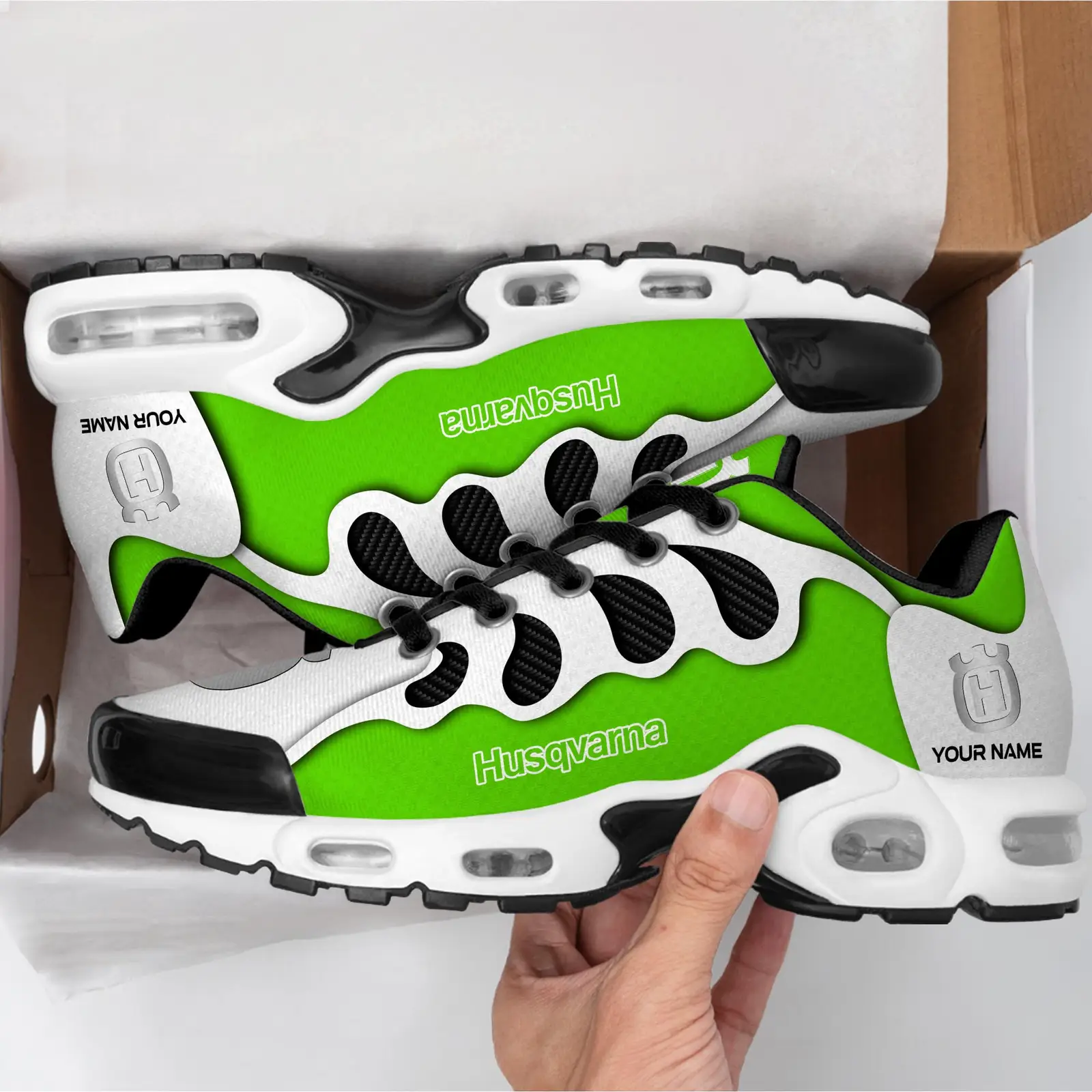 Husqvarna Air Max Plus Shoes Sneakers For Men And Women Husqvarna Air Max Plus Shoes Sneakers For Men And Women - Image 1
