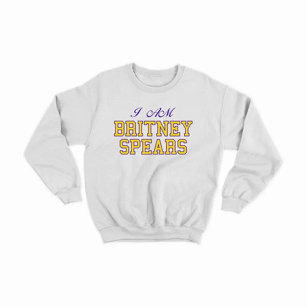 I Am Britney Sweatshirt Nostalgic Pop Culture Merch Britney Spears Fan Gift For Wife