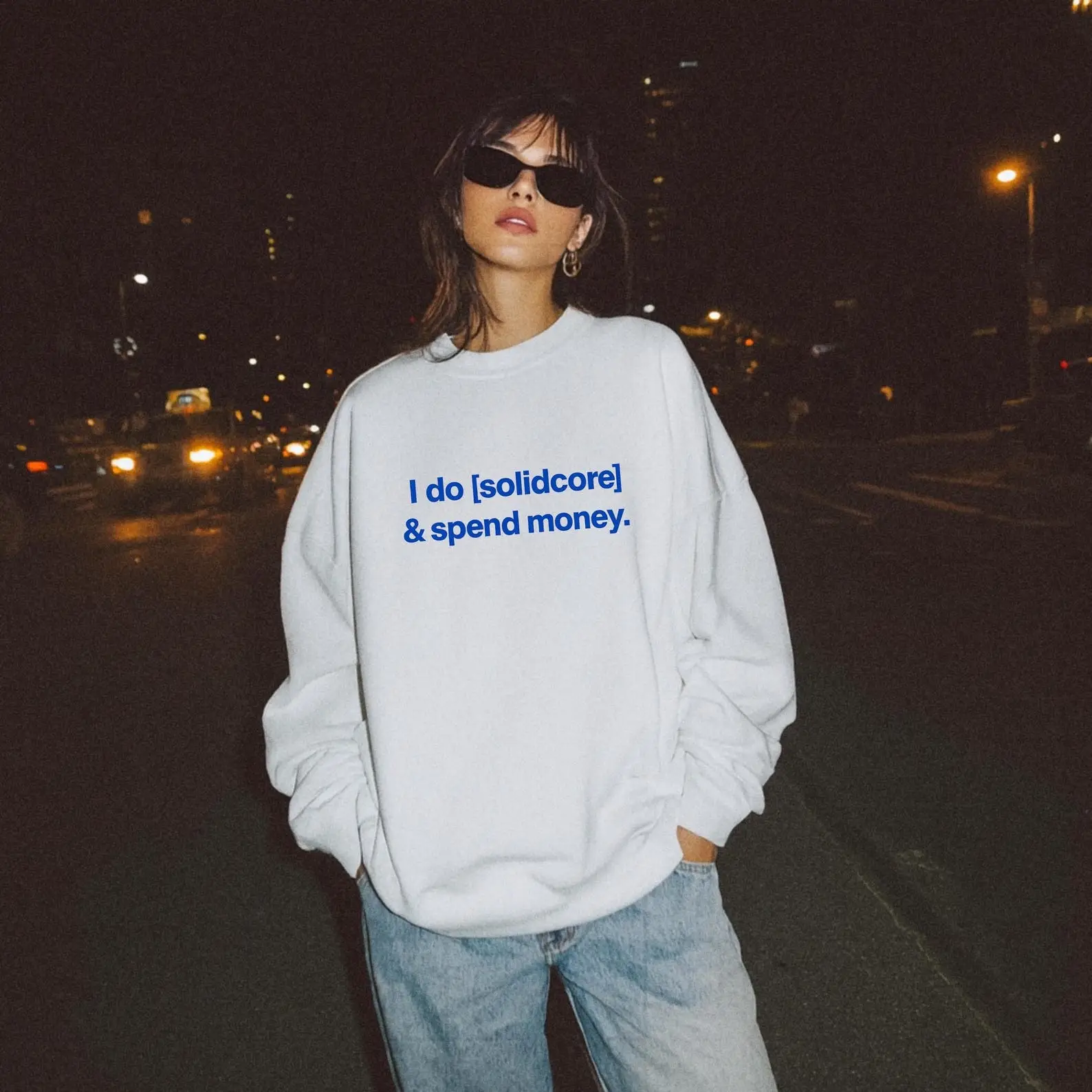 I Do Solidcore And Spend Money Sweatshirt Fitness Humor Clothing Gifts For Her