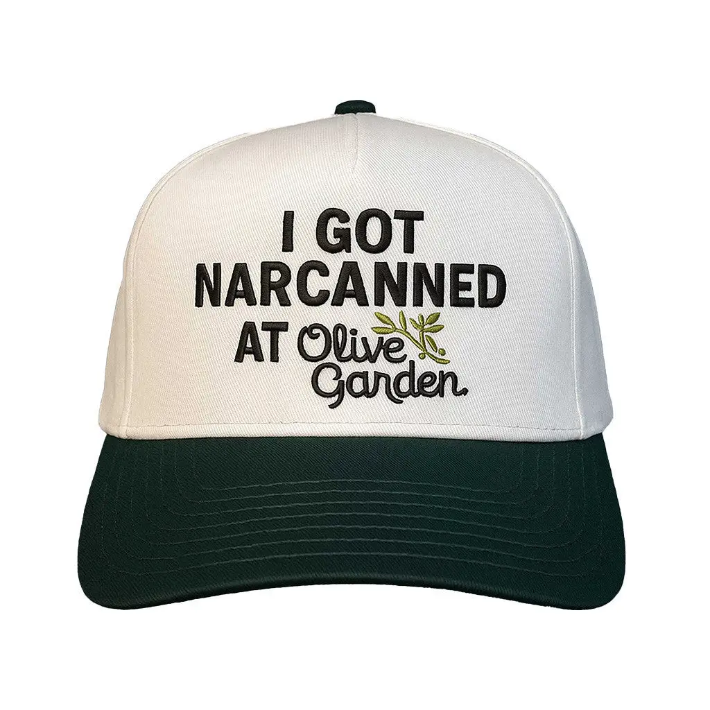 I Got Narcanned At Olive Garden Hat Embroidered Gifts For Husband -WearandDecor I Got Narcanned At Olive Garden Hat Embroidered Gifts For Husband -WearandDecor - Image 1