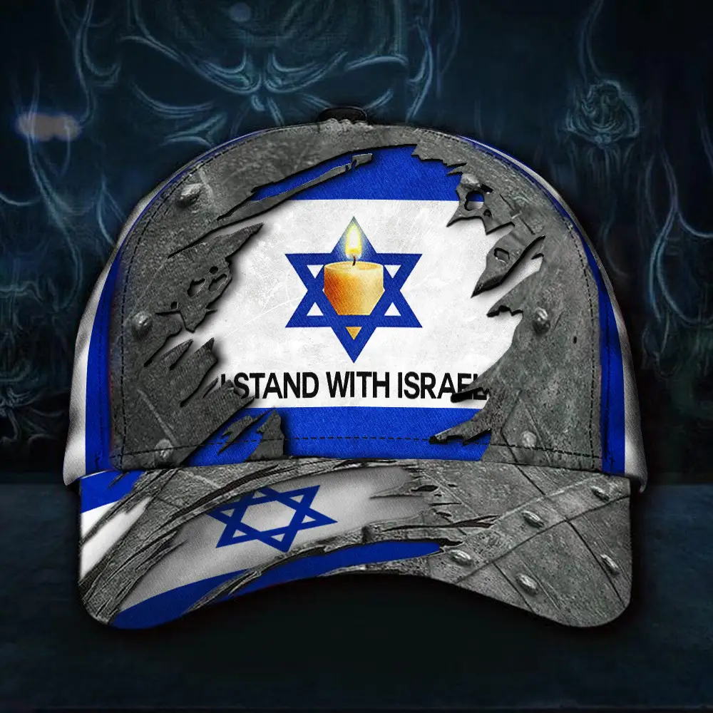 I Stand With Israel Hat Support Pray For Israel Flag Cap Merchandise Gift Ideas I Stand With Israel Hat Support Pray For Israel Flag Cap Merchandise Gift Ideas - Image 1