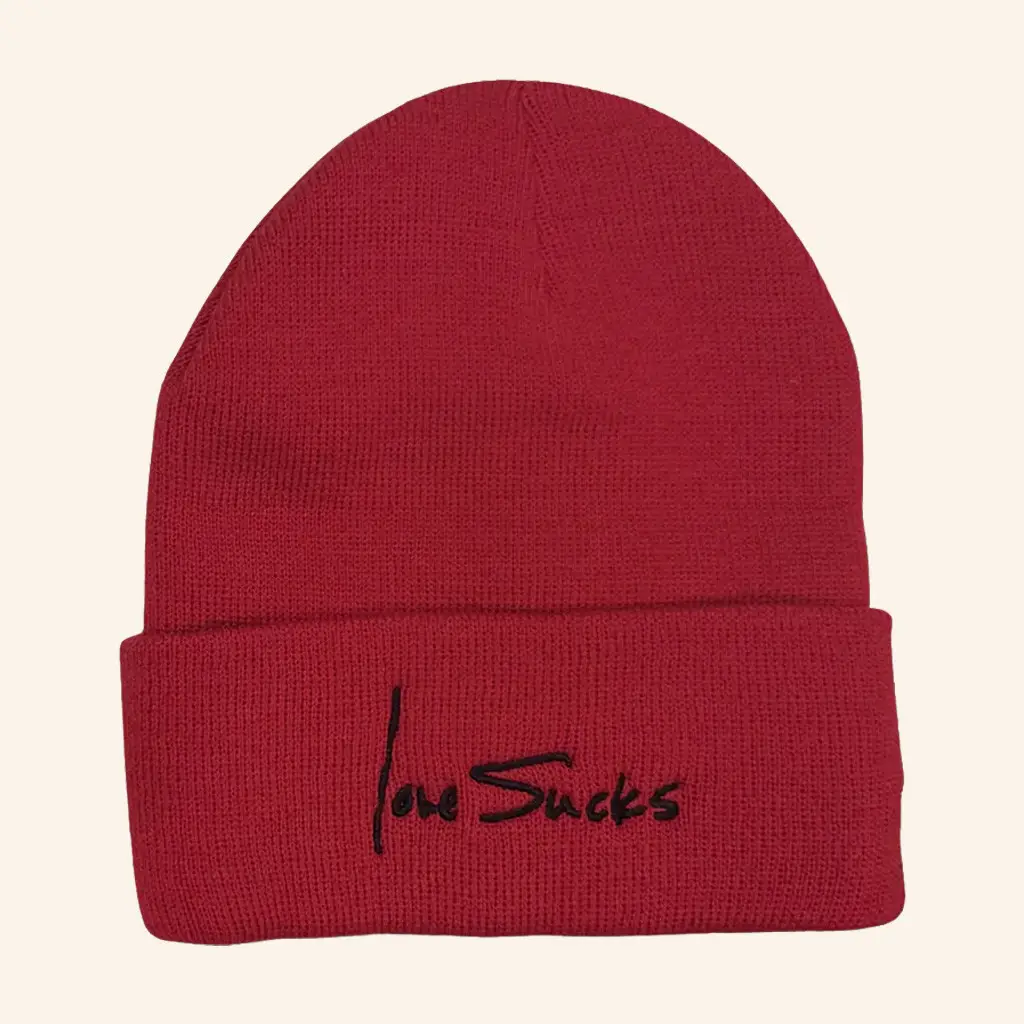 Ian Somerhalder Merch Love Sucks Beanie Christmas Gifts For Guys - Wear&Decor