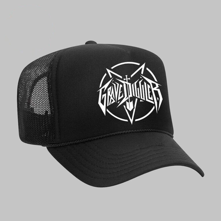 Ice Nine Kills Grave Diggler X Ready Or Not 2 Here I Come Logo Trucker Hat Fan Merch 2026 Ice Nine Kills Grave Diggler X Ready Or Not 2 Here I Come Logo Trucker Hat Fan Merch 2026 - Image 1