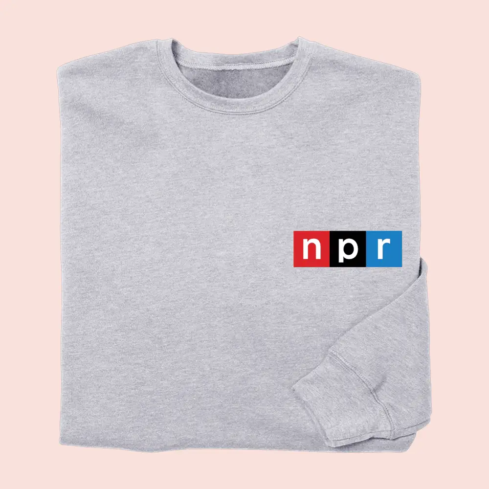 Iconic Bit Of NPR Merch NPR Full Color Logo Sweatshirt Cool Gifts For Brothers