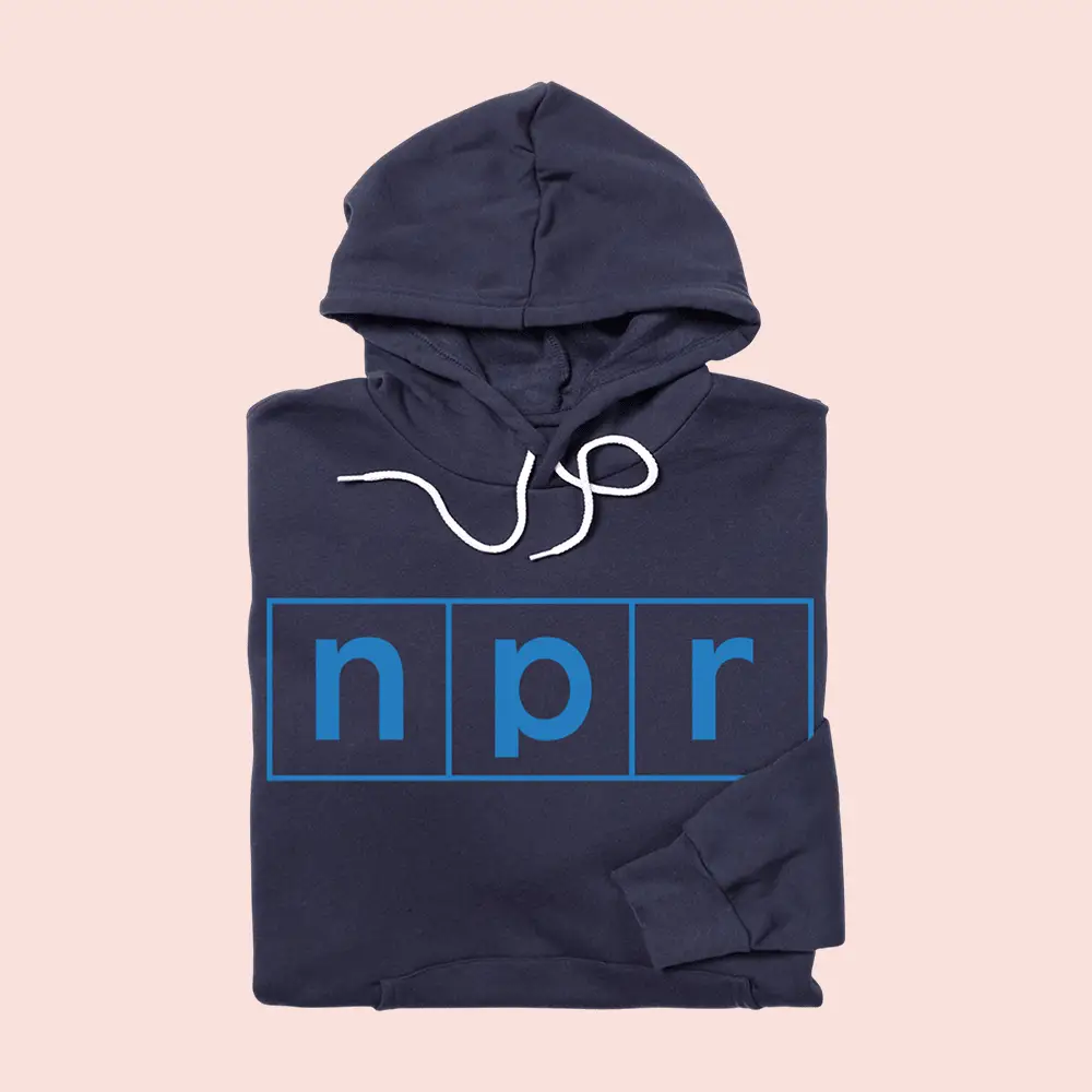 Iconic Bit Of NPR Merch NPR Logo Hoodie Gifts Ideas For Brother In Law