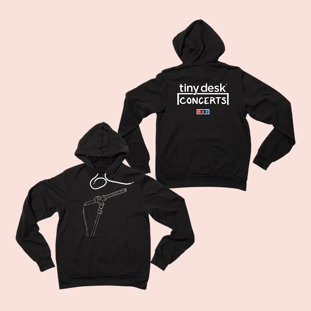 Iconic Bit Of NPR Merch Tiny Desk Concerts Microphone Hoodie NPR Merch Gifts For Fans