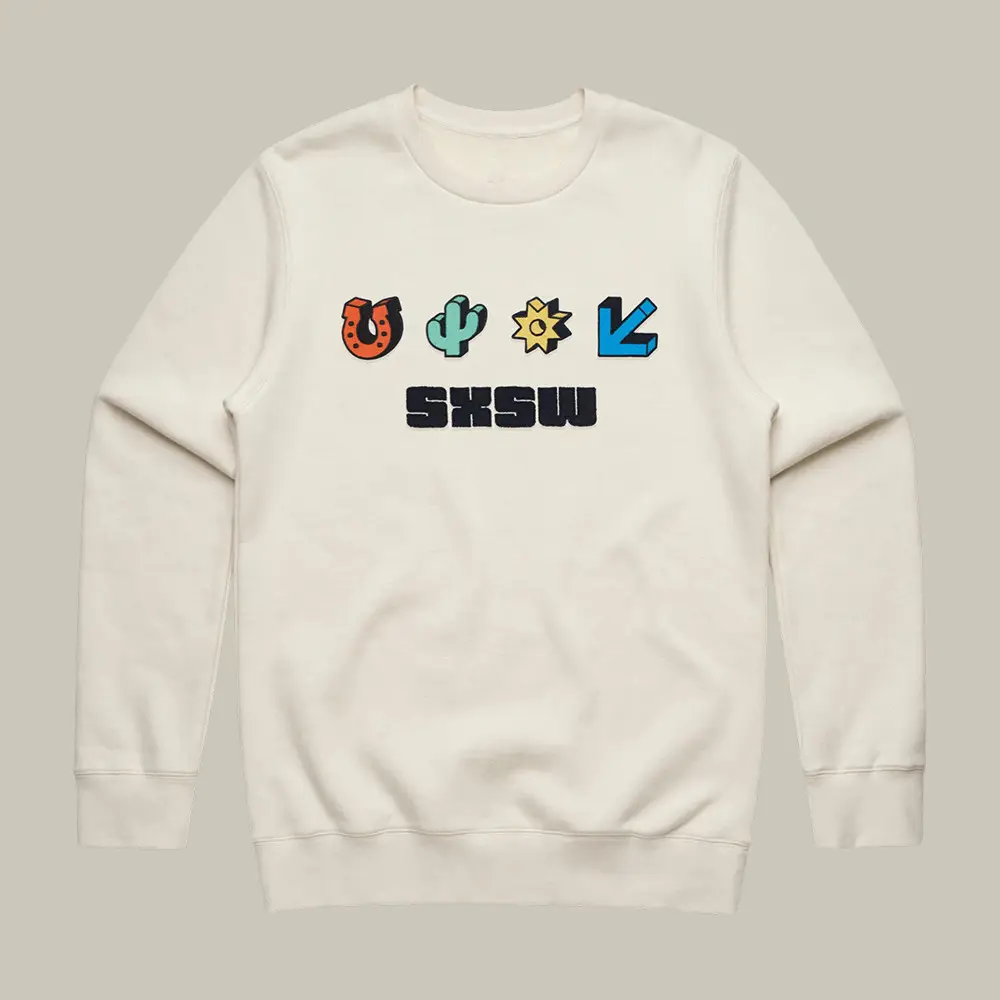 Icons Sxsw Sweatshirt South By Southwest Clothing Unique Gift For Girlfriend Icons Sxsw Sweatshirt South By Southwest Clothing Unique Gift For Girlfriend - Image 1