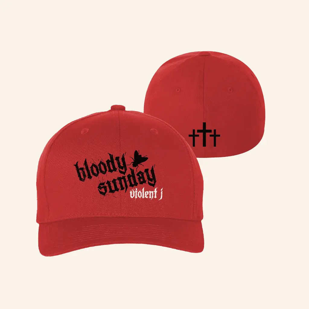 ICP Merch Branded Red Hat Insane Clown Posse Merch Gift Ideas For Husband -WearandDecor