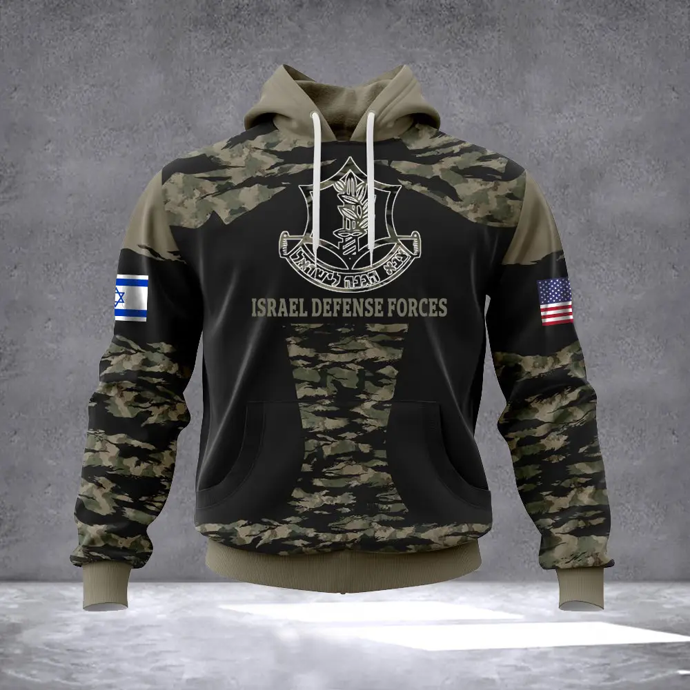 IDF Hoodie IDF Sweatshirt Israel Defense Forces Hoodie USA Stand With Israel Sweatshirt Israel Merch