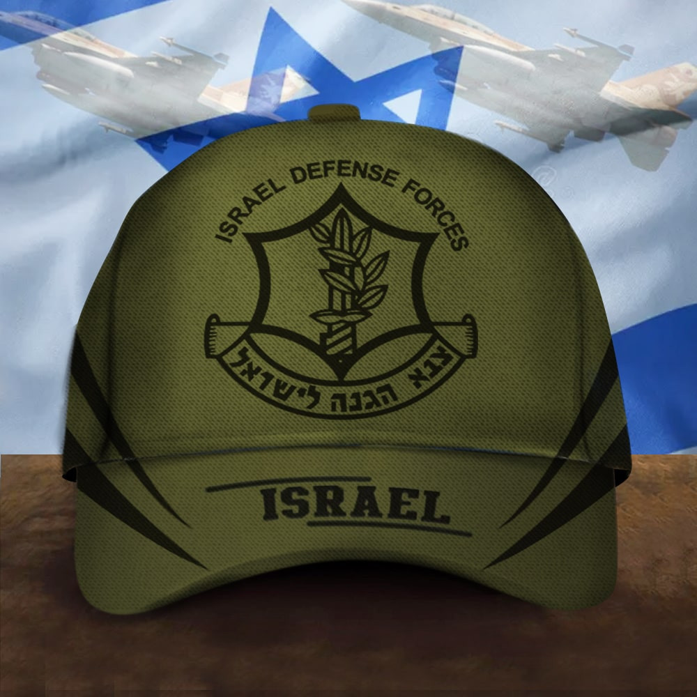 IDF Israel Defense Forces Hat We Stand With Israel Jewish Cap Merch Gifts