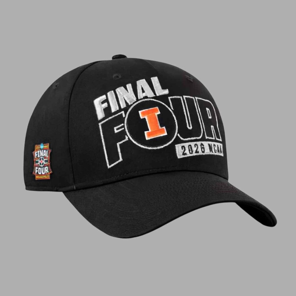 Illinois Basketball Final Four 2026 Hat Illinois Fighting Illini Merch Gifts For Game Day