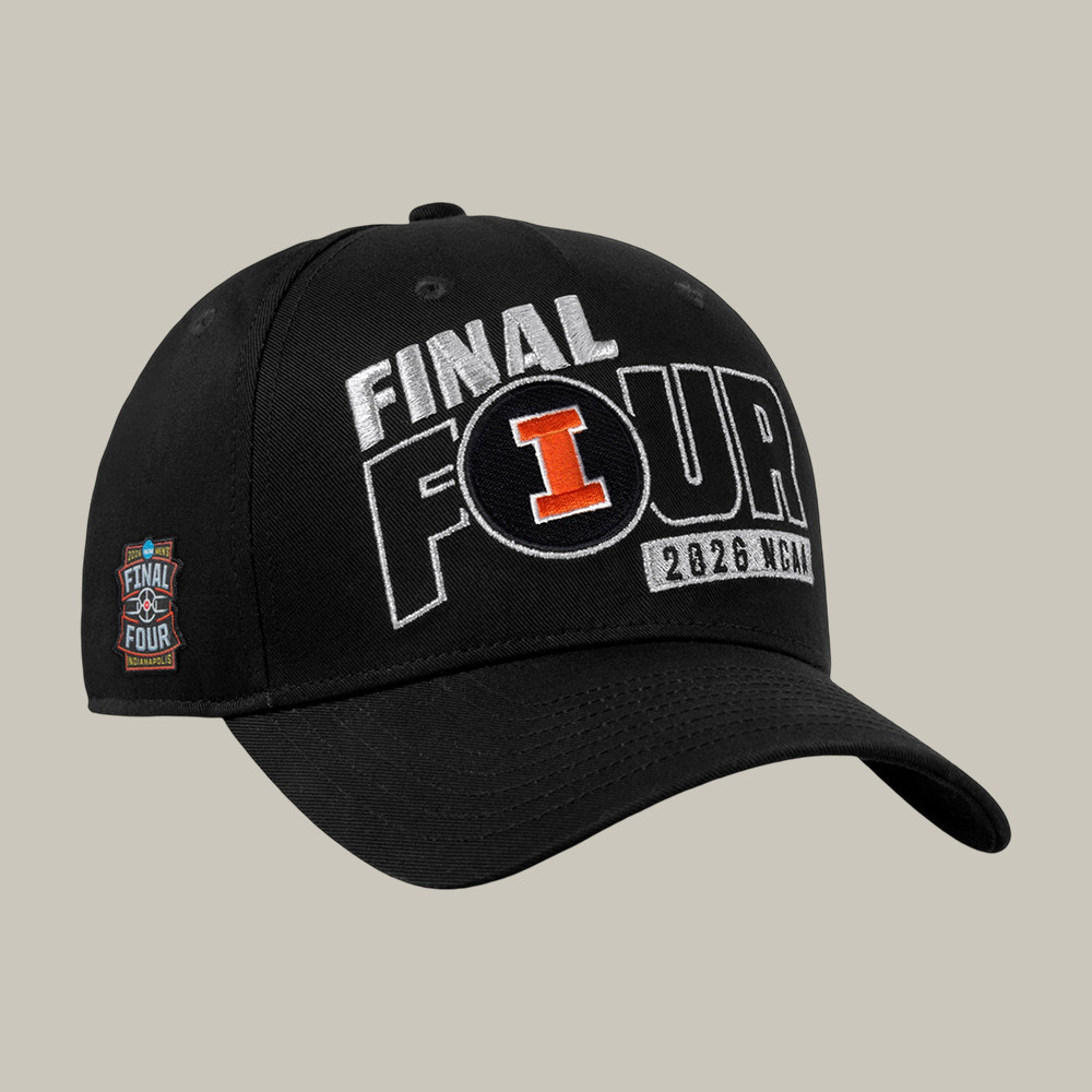 Illinois Basketball Final Four Hat 2026 NCAA Final Four Baseball Cap Good Gift For Huge Fans