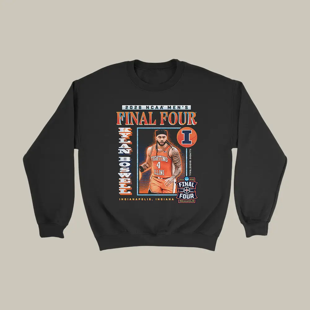 Illinois Fighting Illini 2026 Final Four Sweatshirt March Madness Apparel Gift For Fans Illinois Fighting Illini 2026 Final Four Sweatshirt March Madness Apparel Gift For Fans - Image 1