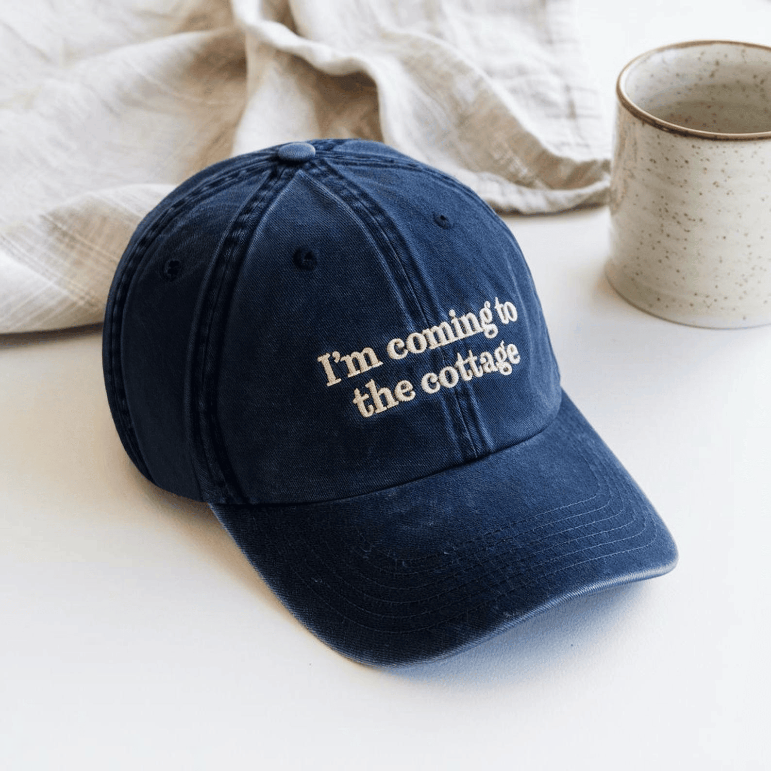 I'm Coming To The Cottage Hat Hockey Romance LGBT Cap Heated Rivalry Merch For Fans