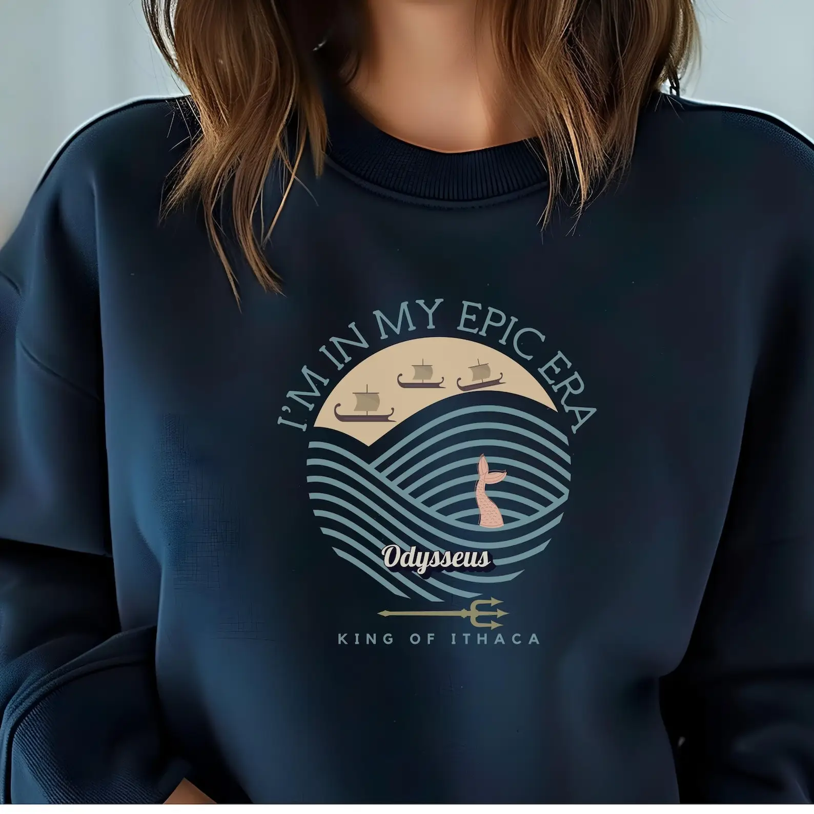 I'm in My Epic Era Odysseus King of Ithaca Sweatshirt Epic Odysseus Sweatshirt Odyssey Merch