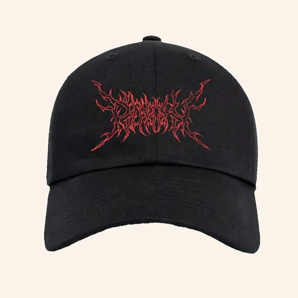 Impoppy Merch Embroidered Poppy Metal Hat Unique Gifts For Music Lovers -WearandDecor