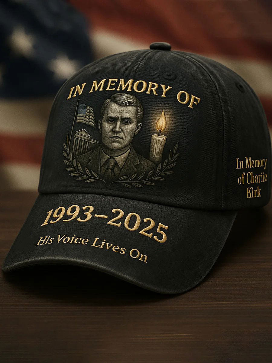 In Memory Of His Voice Lives On Hats As Picture This Is The Turning Point Merch