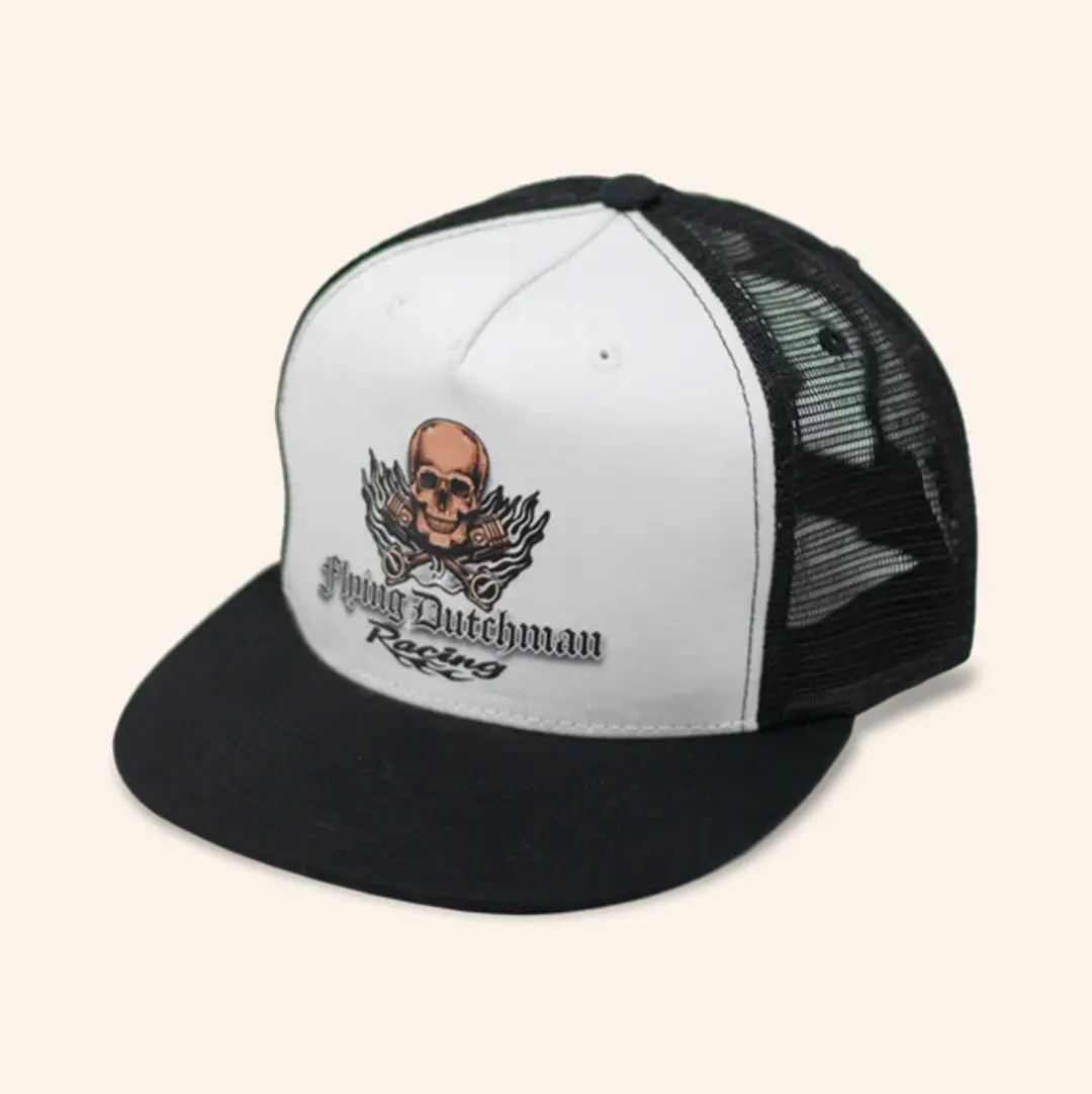 In-N-Out Burger Company Merch Flying Dutchman Racing Foam Trucker Hat Xmas Gifts For Dad -WearandDecor