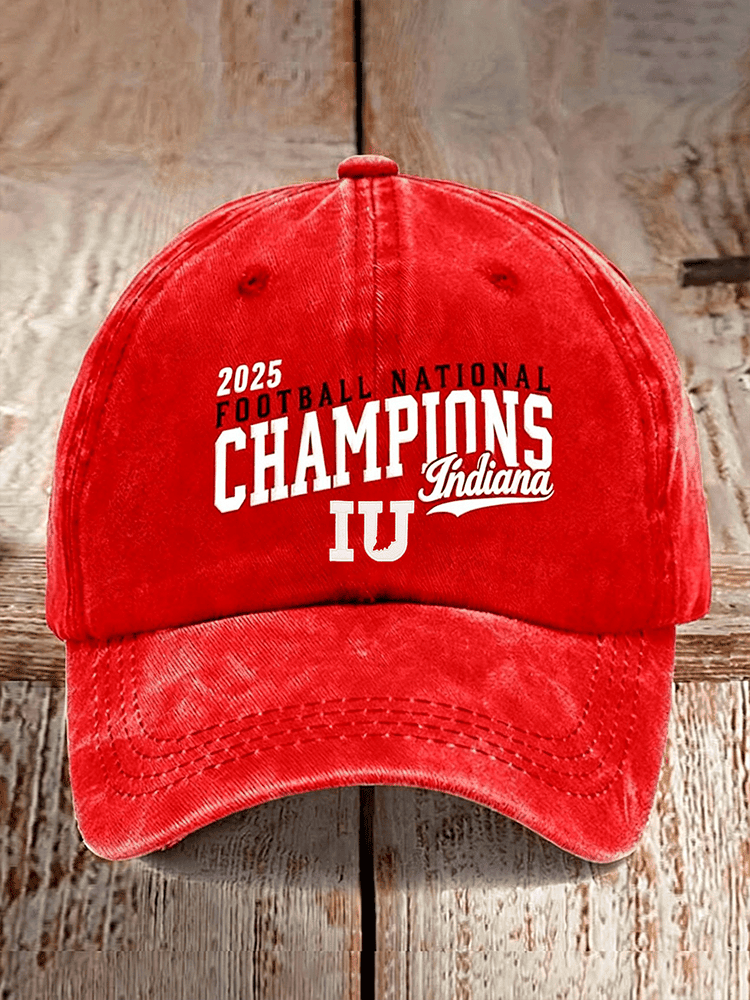 Indiana 2026 National Championship Hat IU National Champs Cap Gift For Him