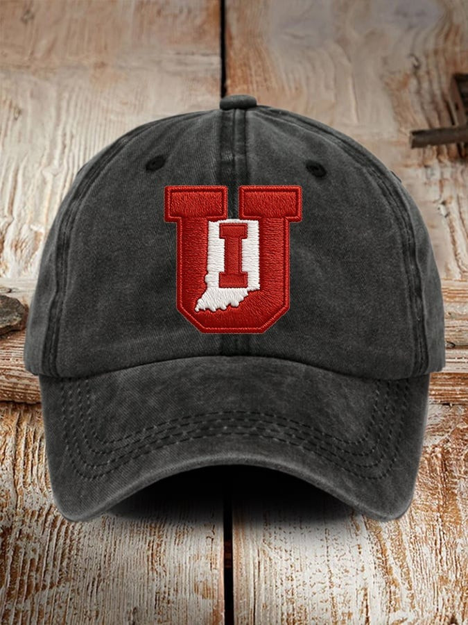 Indiana Hoosiers Football Hat Champion NCAA Merch Gift Indiana Hoosiers Football Fans Indiana Hoosiers Football Hat Champion NCAA Merch Gift Indiana Hoosiers Football Fans - Image 1