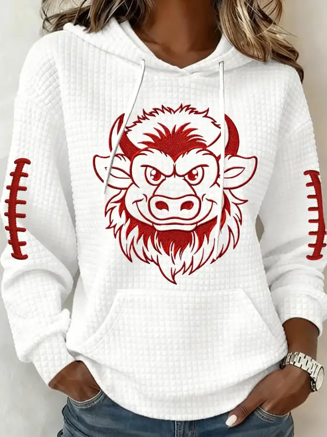 Indiana Hoosiers Football Hoodie Best Champions NCAA Clothes Present For Football Fans