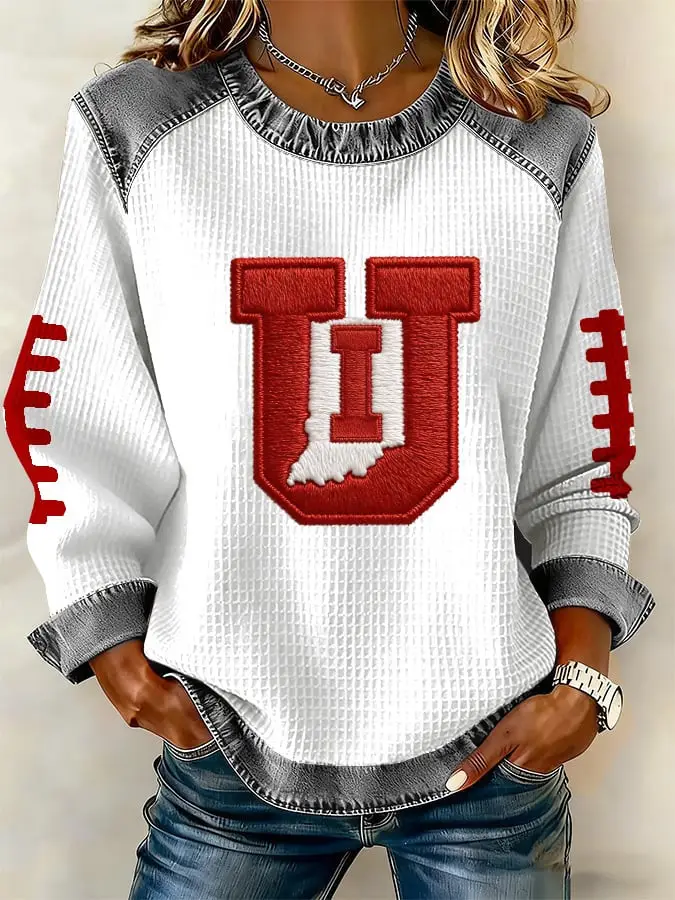 Indiana Hoosiers Game Day Sweatshirt Football Merch Indiana Hoosiers Fan Gifts