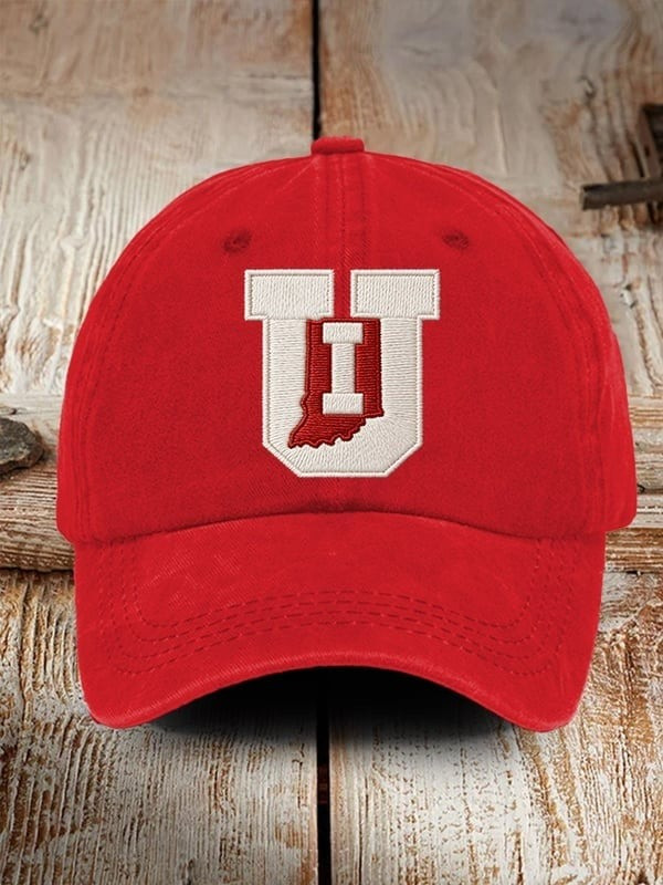 Indiana Hoosiers Hat Game Day Ball Cap Indiana Hoosiers Merch Gifts For Football Fans