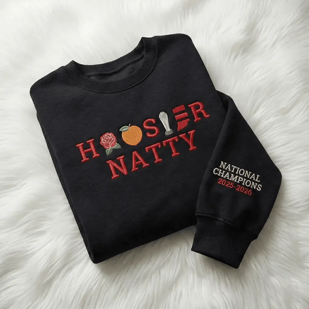 Indiana Hoosiers National Champions Sweatshirt IU National Champs Merch Game Day Gear