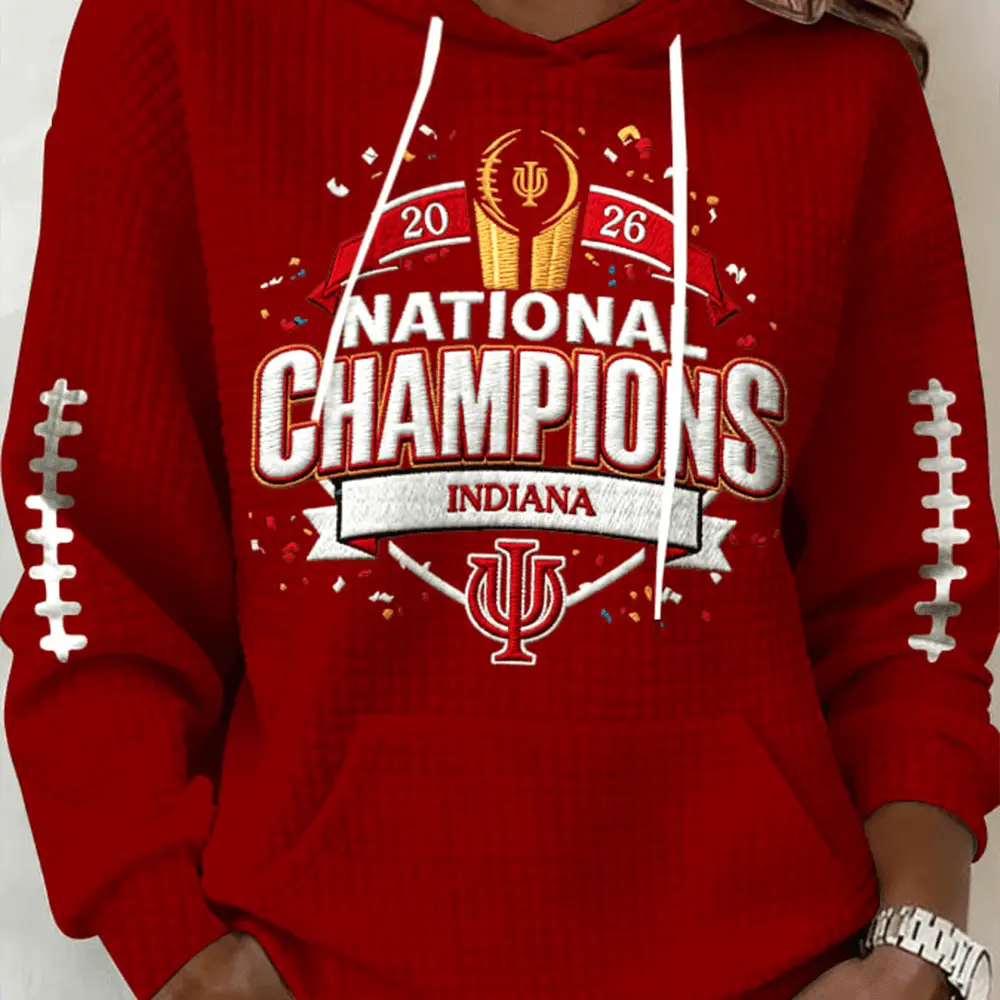 Indiana Hoosiers Rose Bowl Champions 2026 Hoodie Indiana Hoosiers Merch Gift Ideas For Teens