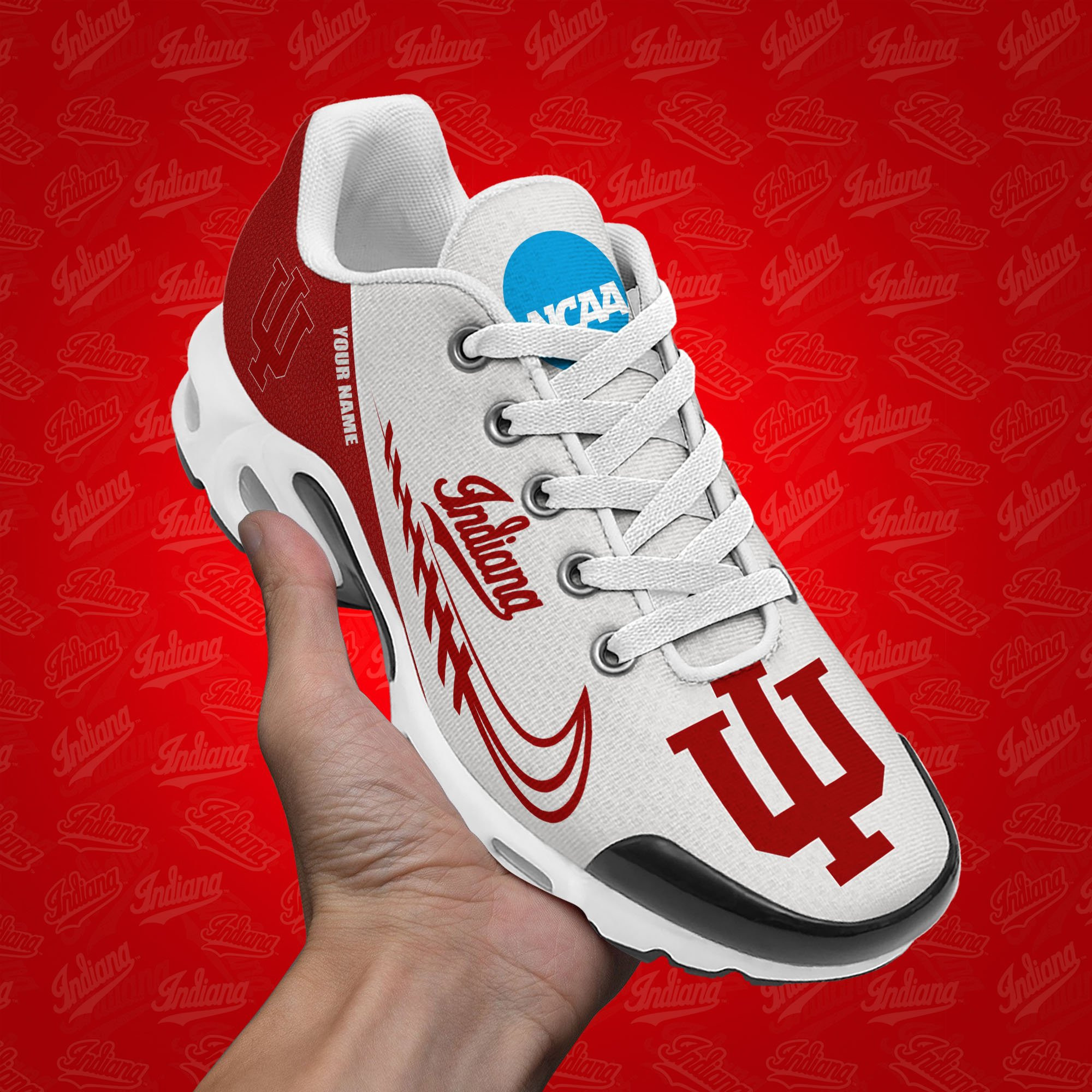 Indiana Hoosiers Shoes Custom Your Name 514