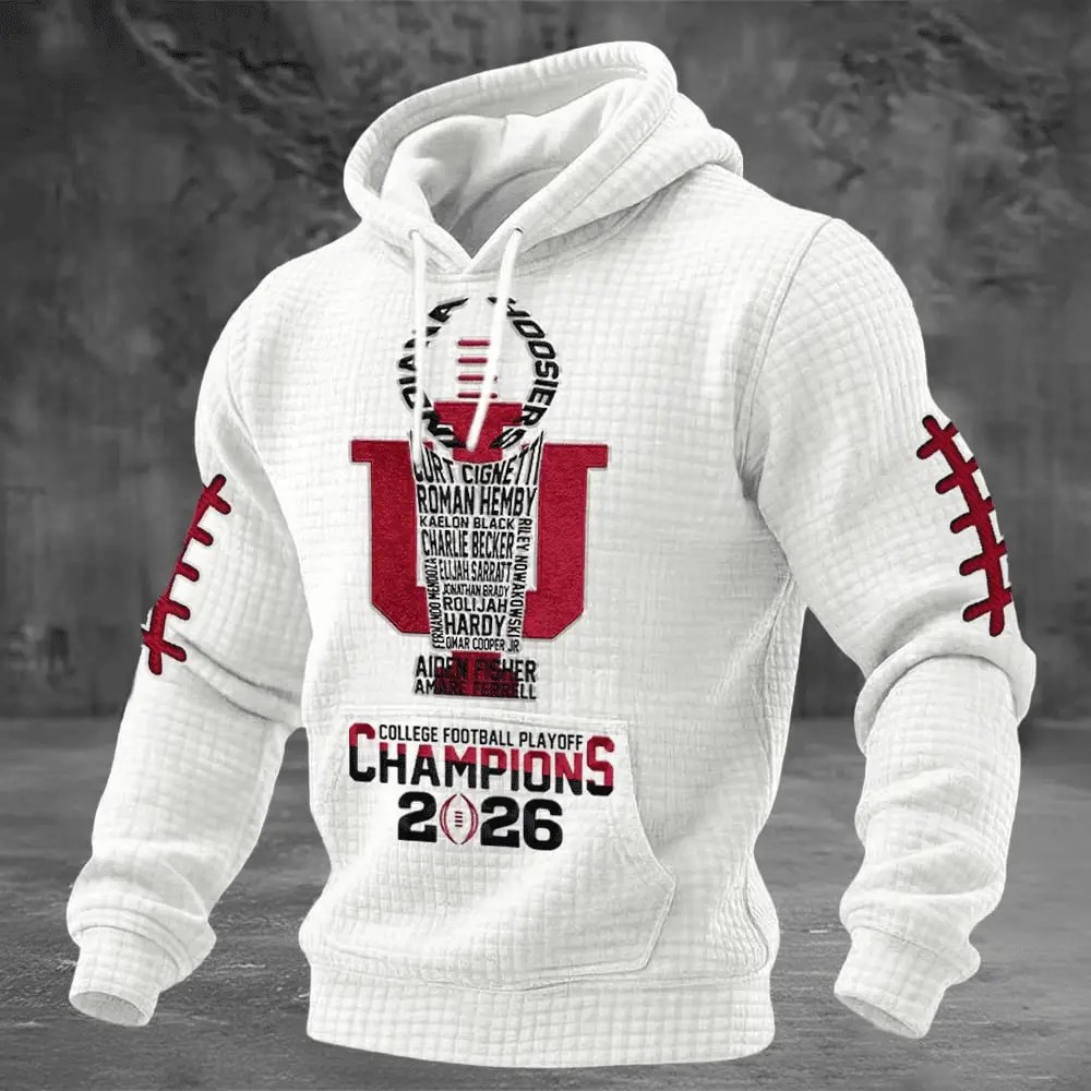 Indiana National Championship 2026 Hoodie Hoosiers Football Merch Gift Ideas Indiana National Championship 2026 Hoodie Hoosiers Football Merch Gift Ideas - Image 1