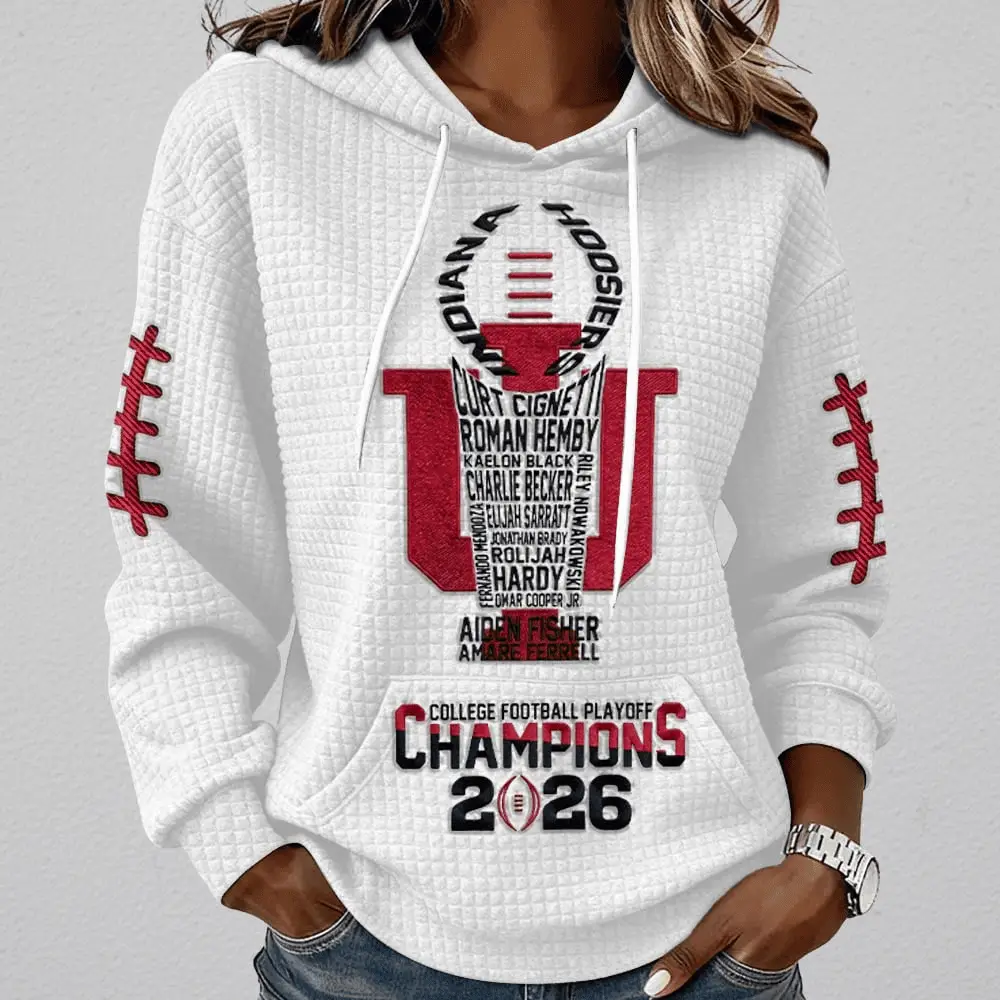 Indiana National Championship 2026 Hoodie IU Pride Merch Hoosiers Gift