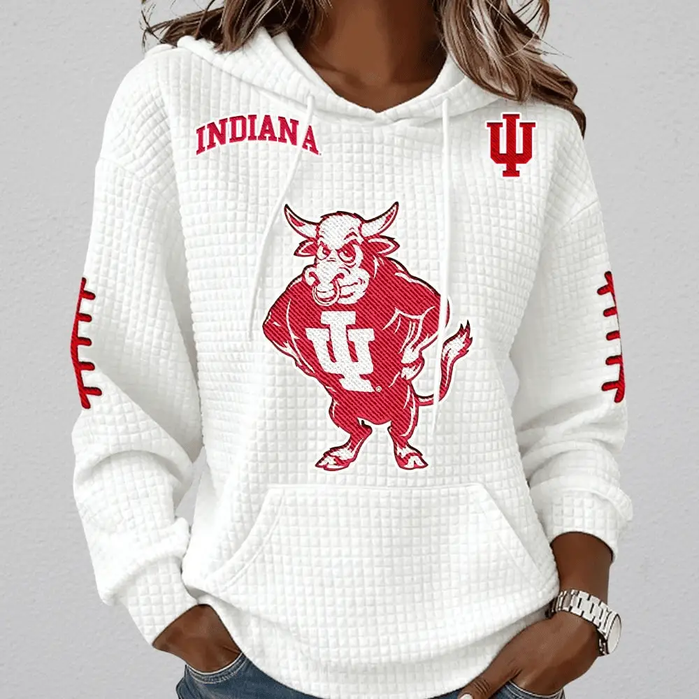 Indiana National Championship Hoodie IU Football Merch Gift for Hoosiers Fans