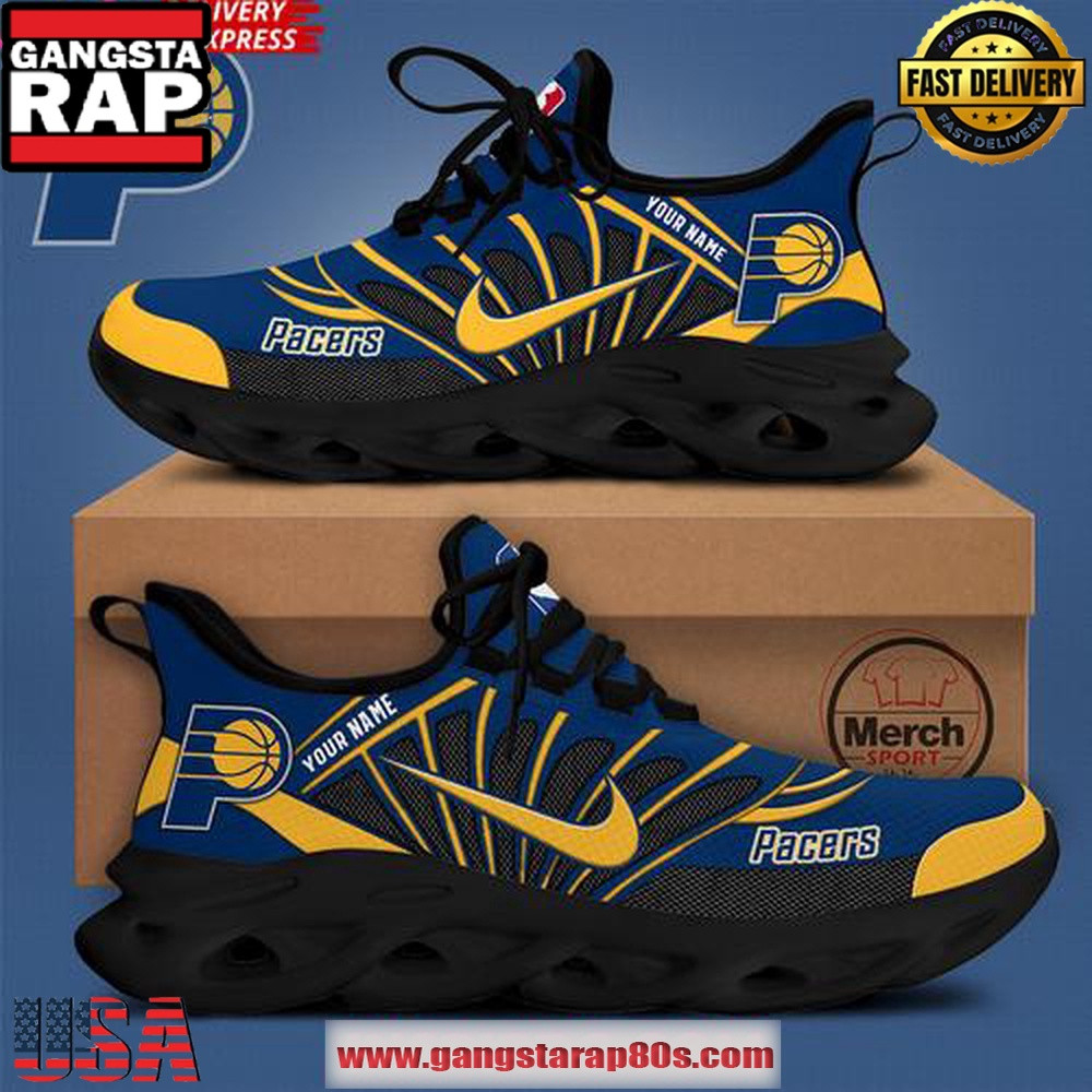 Indiana Pacers Personalized Lightweight Running Air Max Shoes Air Cushion Sneakerss Indiana Pacers Personalized Lightweight Running Air Max Shoes Air Cushion Sneakerss - Image 1