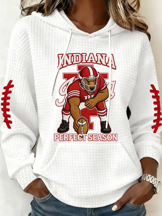 Indiana Perfect Season Hoodie Indiana Hoosiers Apparel Football Gear