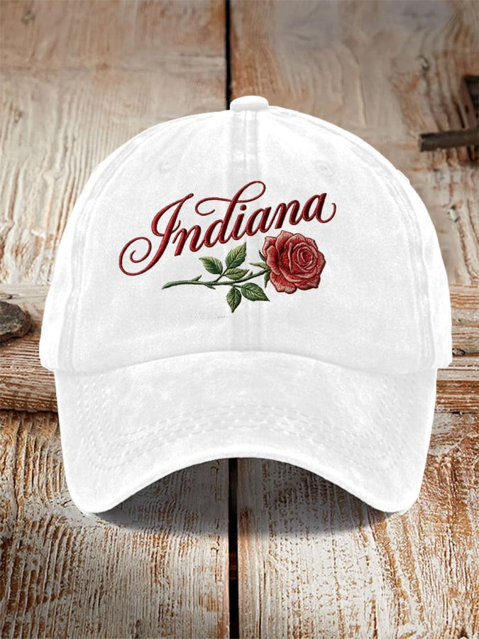Indiana Rose Bowl Champions Hat Indiana Hoosiers Merchandise Football Gear Indiana Rose Bowl Champions Hat Indiana Hoosiers Merchandise Football Gear - Image 1